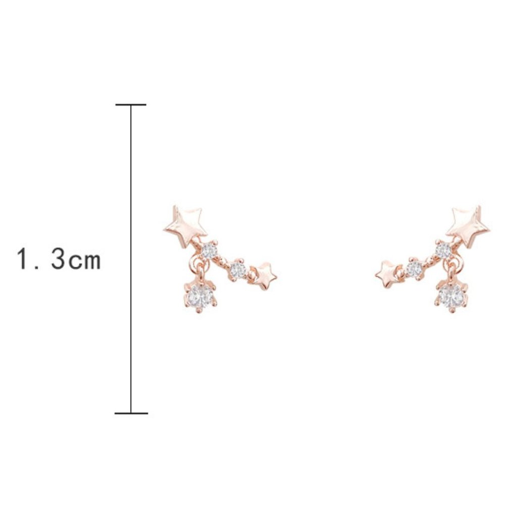 💙💕💕Last one North Stars Stud Earrings - Picture 6 of 11